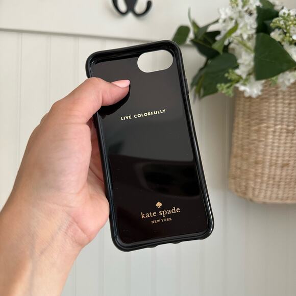 Kate Spade Hybrid Hardshell Case Leopard Print For iPhone 6 - Picture 2 of 4